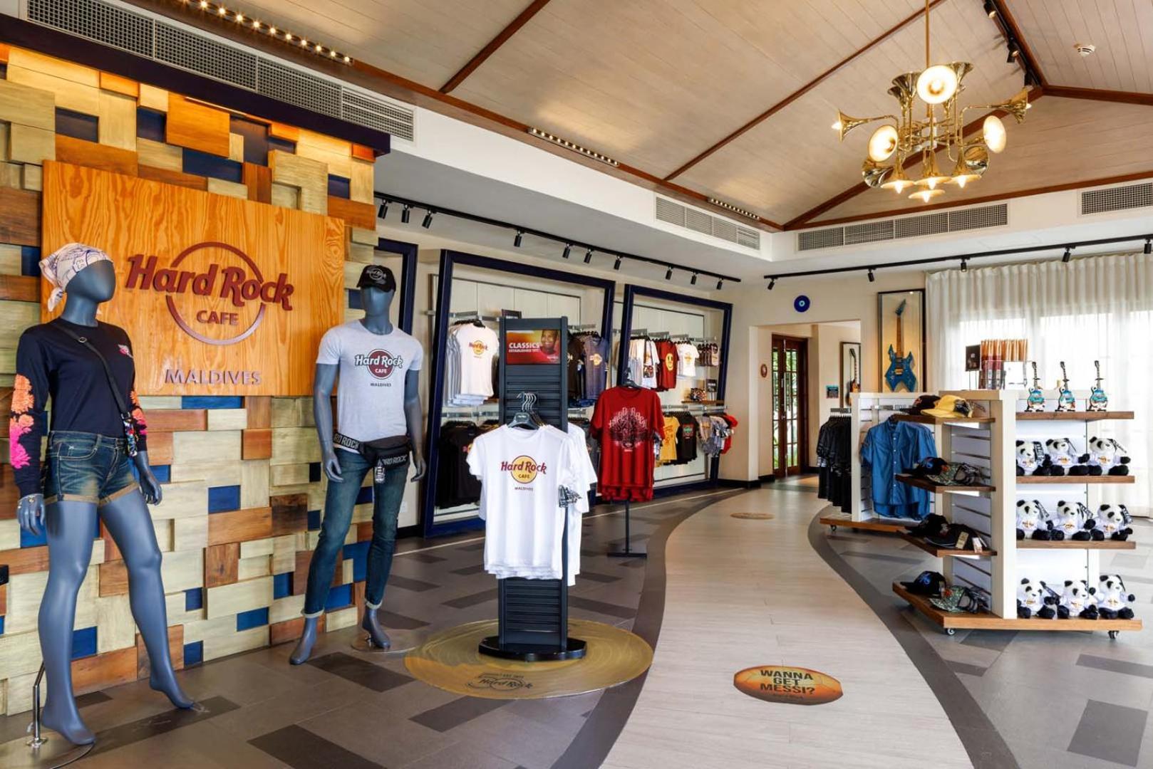Hard Rock Hotel Maldives Emboodhoo Lagoon Exterior foto The Rock Shop